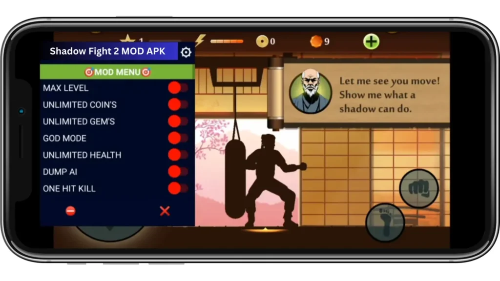 MOD Menu Access